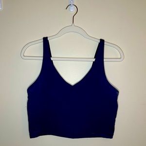 Dark Blue Workout Tank Top